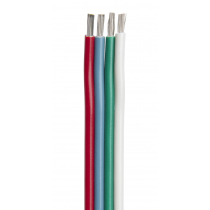 Ancor Bonded Cable 16/4 AWG 4 x 1sq mm Flat 1000ft RD/LB/GN/WH