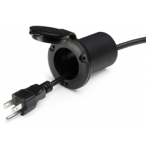 Pro Mariner 51300 Universal AC Plug Holder Black
