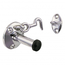 Perko Door Stop and Catch Chrome Plated 45mm