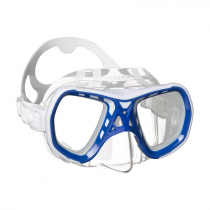 Mares Spyder Diving Mask White/Blue/Clear