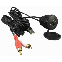Prospec SEA-USB Mini Auxillary Plug with USB