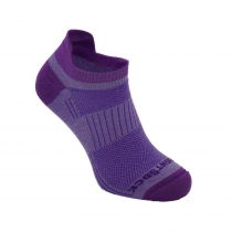 Wrightsock Coolmesh II Tab Socks Purple/Plum S