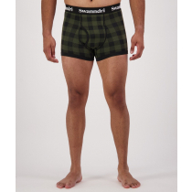 Swanndri SS24 Cotton Mens Underwear Olive/Black Check