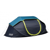 Coleman Camp Burst Pop Up 4 Person Tent with Dark Room Technology