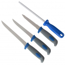 Bulk Knife Pack with Sharpening Steel
