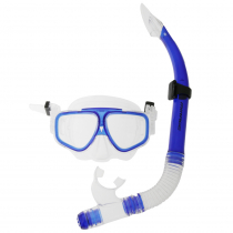 Mirage Nomad Junior Mask and Snorkel Set Blue