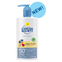 Cancer Society Kids Pure Lotion Sunscreen Pump Bottle SPF50 400ml