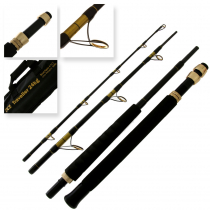 TiCA Expert 704 Travel Spinning Rod 7ft 24kg 4pc with Damaged Carry Bag