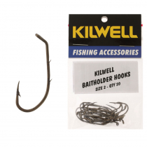 Eagle Claw 181 Baitholder Hooks Size 2 Qty 20