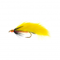 Fishfighter Yellow Crusader Lure Fly Cerise Size 2