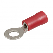 NARVA 4.3mm Insulated Ring Terminal Red Qty 25