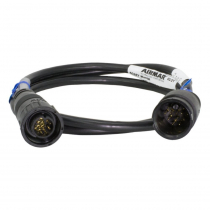 Airmar Mix and Match Cable 12-Pin CHIRP Series with Humminbird 14-Pin L -1M