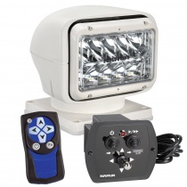 NARVA 12V Dual Speed LED Marine Search Lamp with Remote Control 5000lm - White