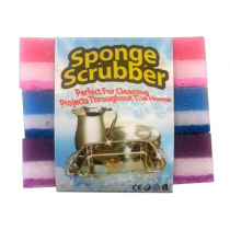 Sponge Scouring Pad 3pc Pack
