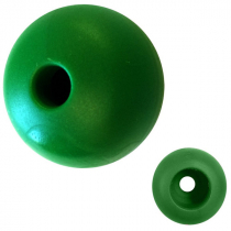 Ronstan Nylon Parrel Bead / Tie Ball Green 25mm