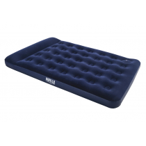 PAVILLO Double Airbed with Built-in Foot Pump Navy