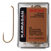 Kamasan B800 Long Shank Trout Fly Hooks Fishing Tackle and Bait