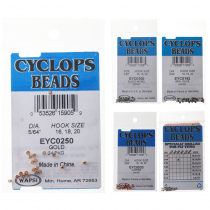Cyclops Brass Beads for Fly Tying 5/64in 2mm