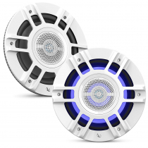Infinity Kappa Marine RGB LED Coaxial Speakers 8in White