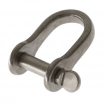 Ronstan RF616 Standard Dee Shackle 18x11mm and Pin 3/16in