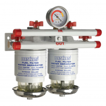 VETUS Double Fuel/Water Separator 10 Micron 190 L/H