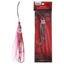 Catch Beta Bug Replacement Assist Rigs 155mm Brown/Pink Qty 1