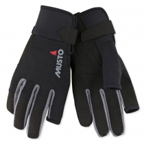 Musto Essential Long Finger Sailing Gloves Black