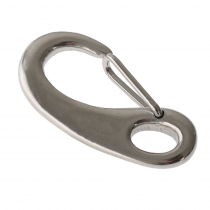 Stainless Spring Snap Hook with Eye