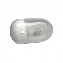 NARVA 86842 Interior Dome Light with Off/On Rocker Switch White 12V