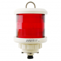 V-Quipment Type 35 All Round Navigation Light Hoistable Red - White Housing