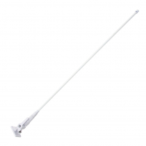 Trident Marine Removable VHF Antenna with Integrated Plug Base 1.1m White