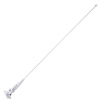 Trident Marine Removable VHF Antenna with Integrated Plug Base 1.5m White