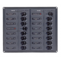BEP 904NM 16-Way Circuit Breaker DC Panel - No Meter