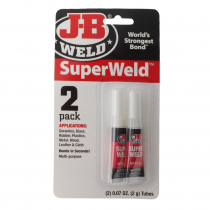 J-B Weld SuperWeld Super Glue 2g Qty 2