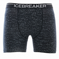 Icebreaker Mens Anatomica Boxers Windstorm Stealth/Snow XL