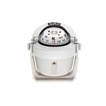 Ritchie Explorer B-51 Bracket Mount Boat Compass White