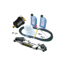 HyDrive COMKIT1 Bullhorn Style Outboard Steering Kit 250HP with 50ft Hose
