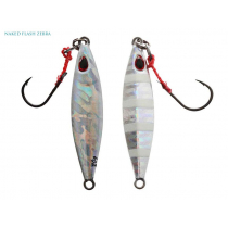 Storm Koika Japanese Slow Pitch Jig Rigged 150g Naked Flash Zebra