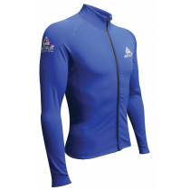 Adrenalin 2P Thermal Zip-Front Mens Long Sleeve Rash Vest Blue L