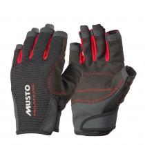 Musto Essential Sailing Short Finger Gloves Red Black Size 2XL