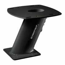 Scanstrut Aluminium PowerTower Aft Leaning 250mm/10in for Radomes Black