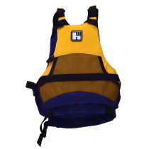 Hutchwilco Nordic PFD Level 50 Child Life Vest Gold/Navy Medium 22-40kg