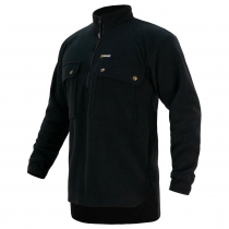 Swazi Back 40 Long Sleeve Fleece Shirt Black