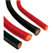 VETUS Battery Cable Black PVC Cover - Per Metre