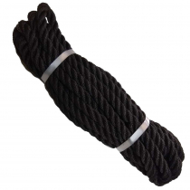 Beauline UV 4-Strand Sinking Rope Black 14mm x 1m