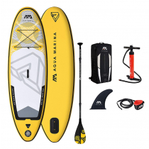 Aqua Marina Vibrant Youth Inflatable Stand Up Paddle Board 8ft