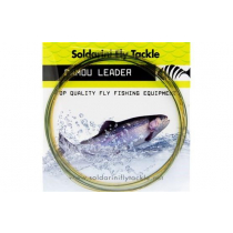 Soldarini Camou Tapered Leader 9ft 0.14mm 5X