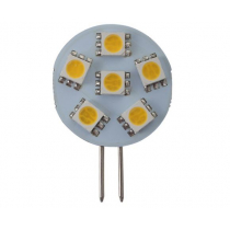 G4 Type 6 LED Bulb Warm White 10-30VDC 1.8W 120LM Back Pin