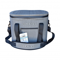 Icey-Tek Softpack 30 Can Cooler Bag Grey