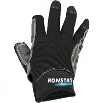 Ronstan Sticky Race Glove 3 Finger Black